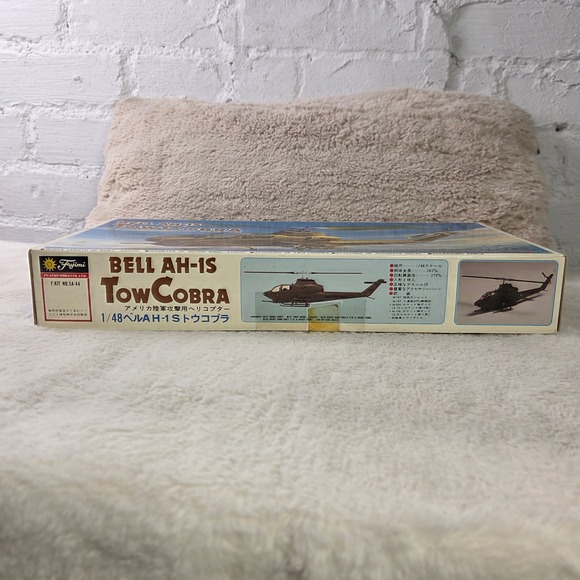 Fujimi Bell AH-1S Tow Cobra 1:48 Scale Model Kit No 44 VTG Japan Sealed Parts - Picture 7 of 13